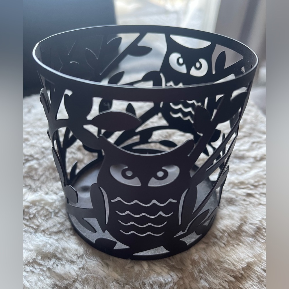 SONOMA • metal owl candle holder​​​